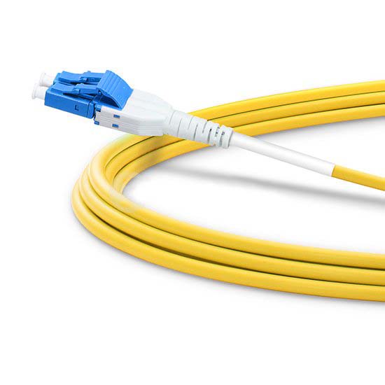 LC Uniboot  to LC Uniboot Duplex 2.0mm OS2 Singlemode Uniboot BIF Fiber Patch Cable, PVC LSZH (OFNR)